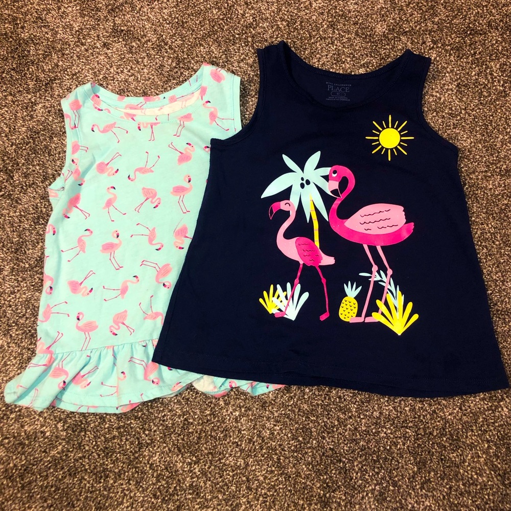 GUC Girl’s Flamingo Tank Tops